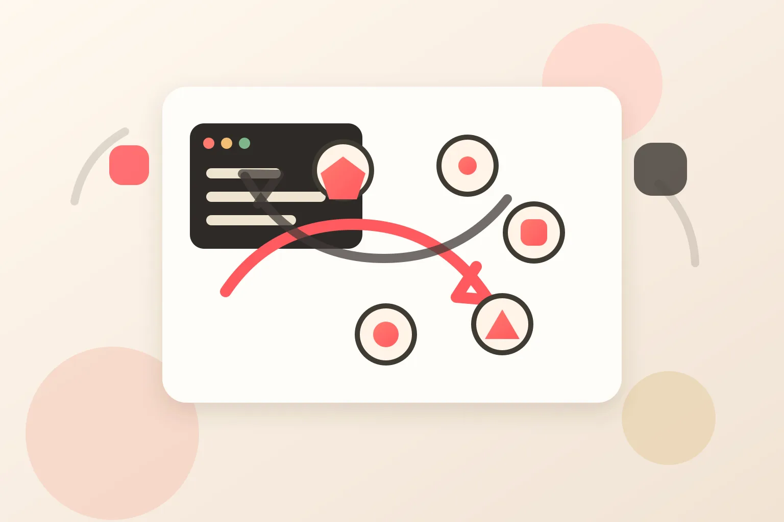 Claude Code loop engineering control system illustration
